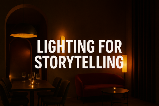 Lighting for Storytelling – How Designers Use Light to Shape Atmosphere and Experience