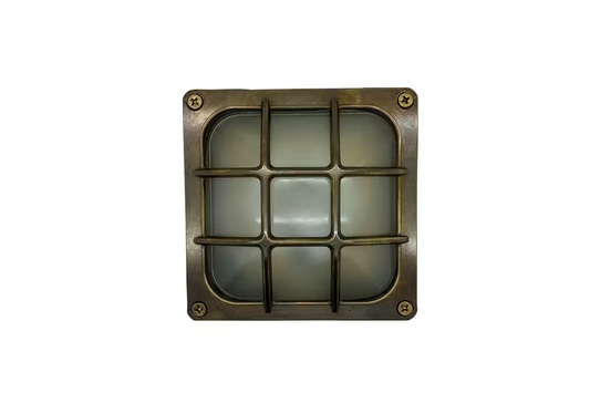 Square Bulkhead Outdoor Wall Light