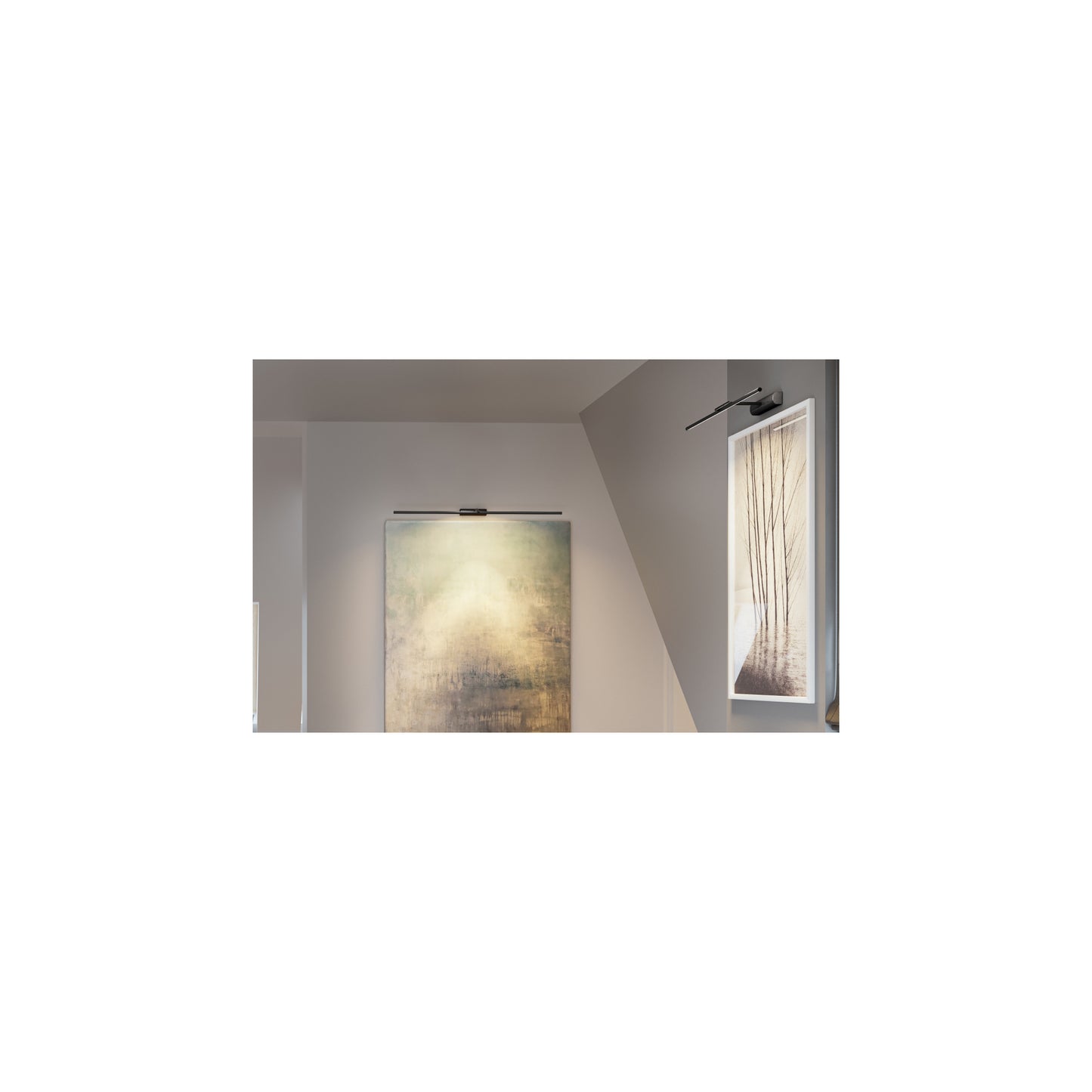 Airy Picture Light with Long Base