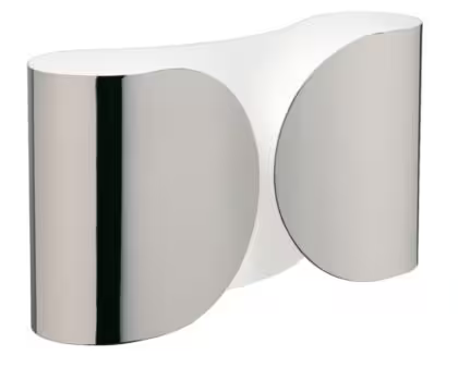 Foglio Up & Down LED Wall Light with Organic Curved Shaped Steel