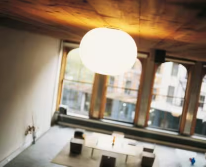 Glo-Ball Ceiling 2 Flush Mounted with Flashed Opaline Glass