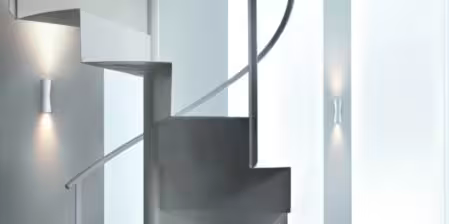 Clessidira 40° LED Direct or Indirect Wall Washer Aluminium