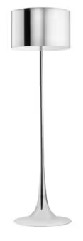 Spun Light F Floor Lamp with Shade