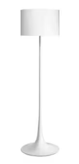 Spun Light F Floor Lamp with Shade