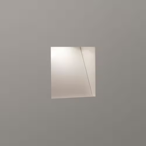 Borgo Trimless 65 Large Matt White Wall Recessed