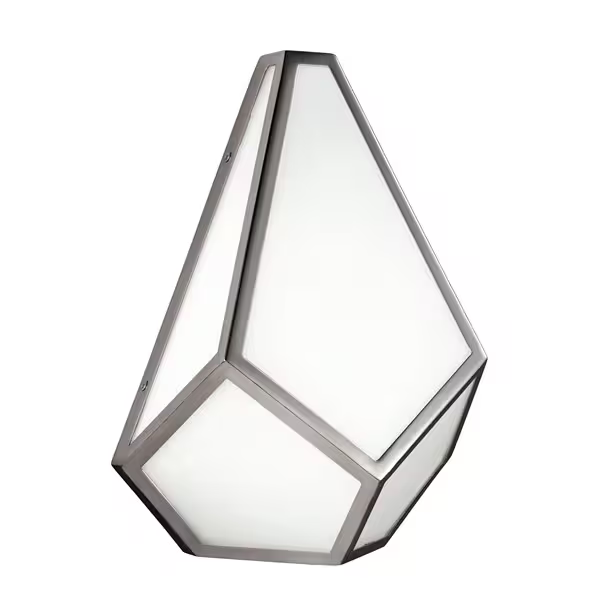 Diamond Opal Glass Wall Light
