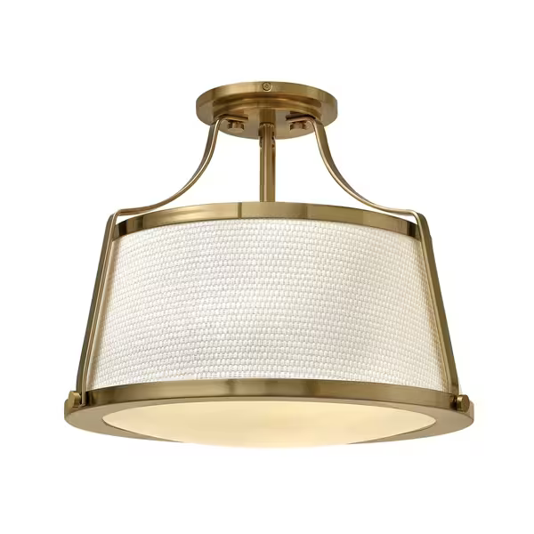 Charlotte 3-Light Semi-Flush