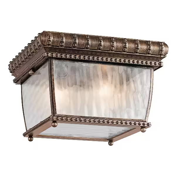 Venetian Rain Flush Mount