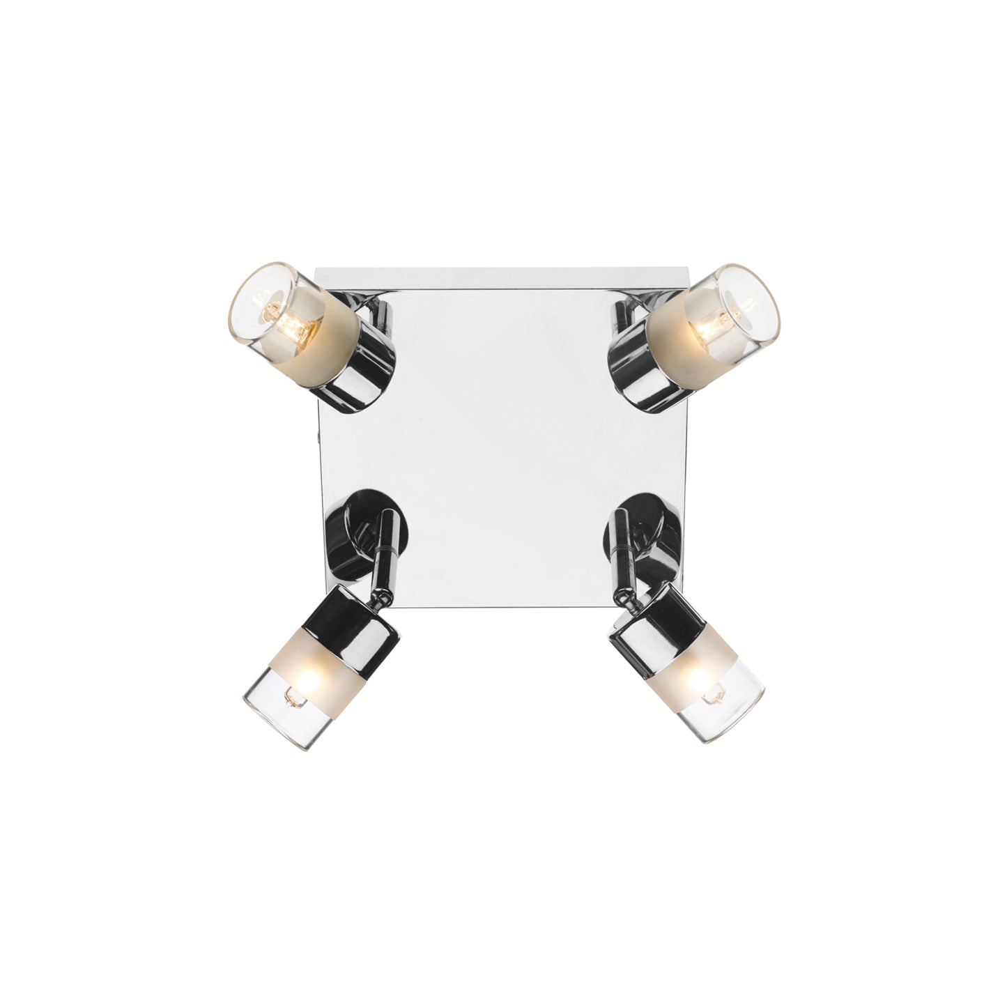 Artemis 4-Light Ceiling Light Polished Chrome