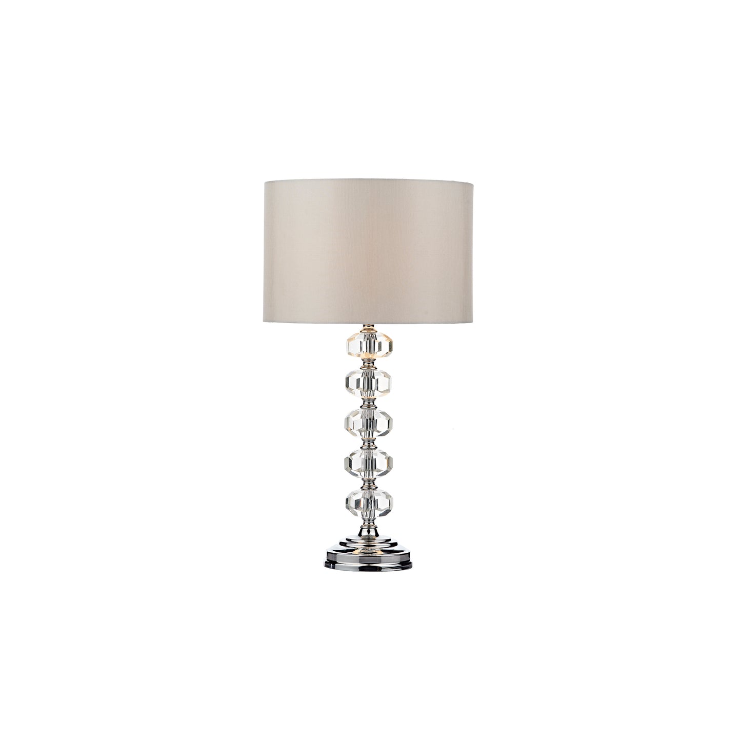 Oleana Polished Chrome Table Lamp