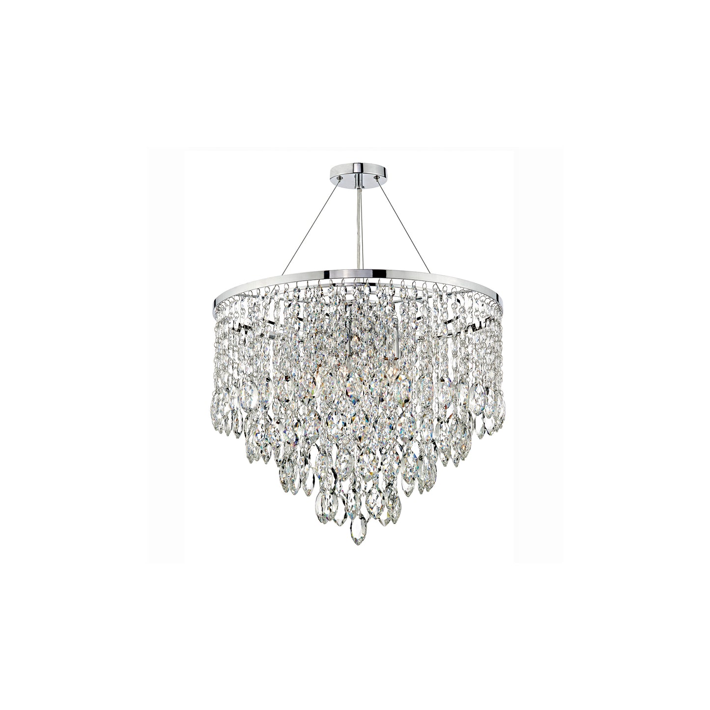 Pescara Five-Light Crystal Pendant