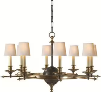 Leaf and Arrow Chandelier