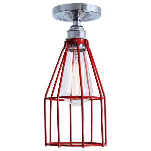 Raze Industrial Cage Ceiling Light