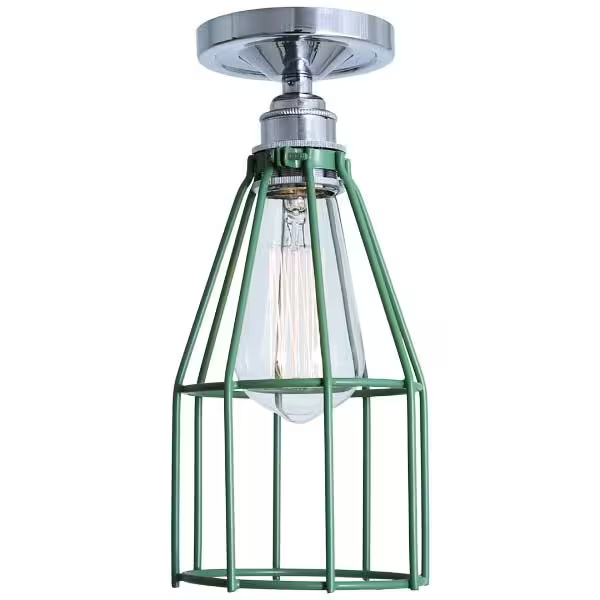 Raze Industrial Cage Ceiling Light