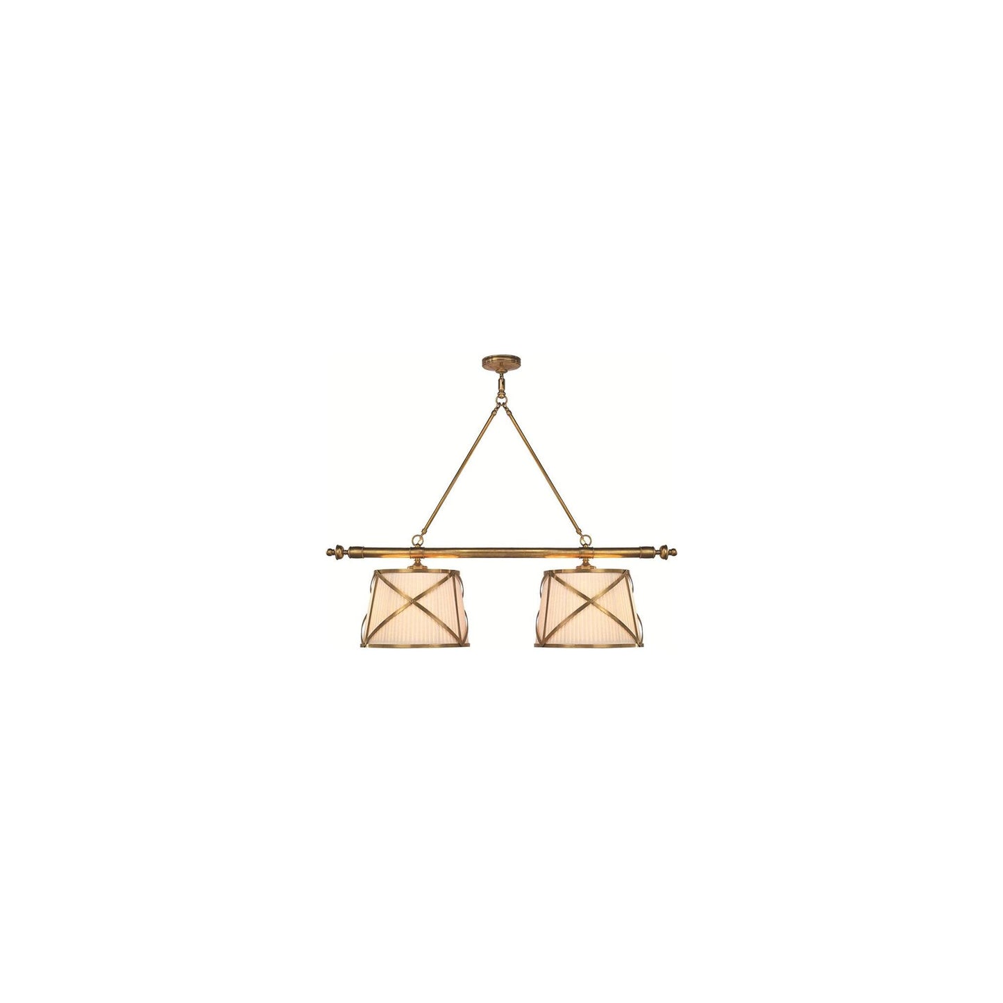 Grosvenor Linear Double Pendant