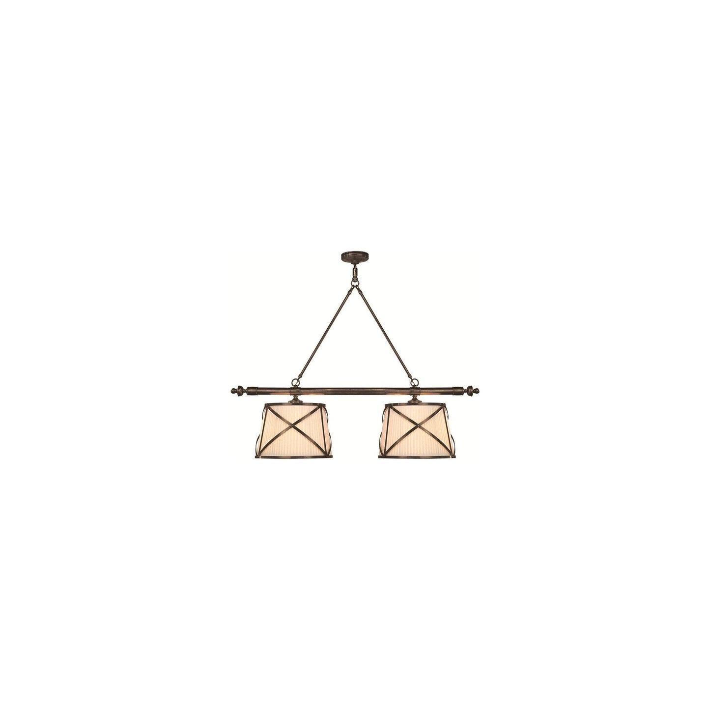 Grosvenor Linear Double Pendant