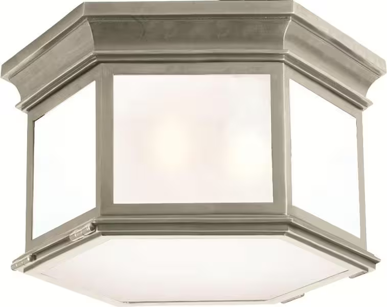 Club Large Hexagonal Flush Mount