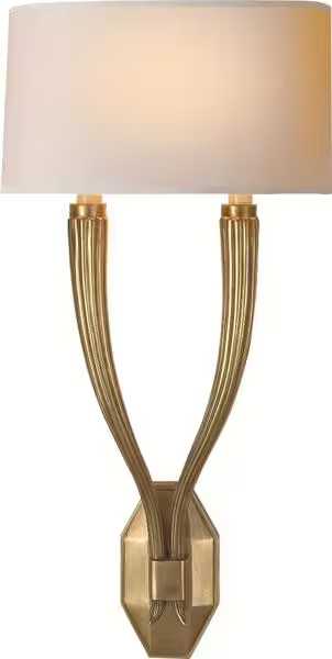 Ruhlmann Double Upward Wall Sconce