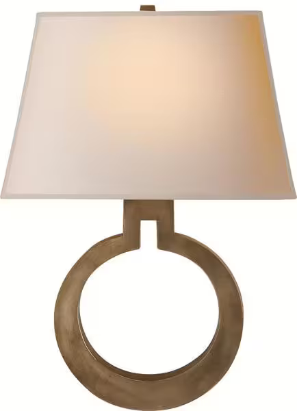 Ring Form Large Wall Sconce