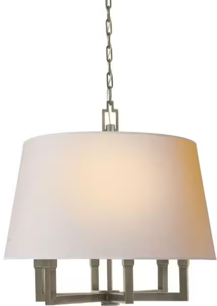 Square 6-Light Tube Pendant