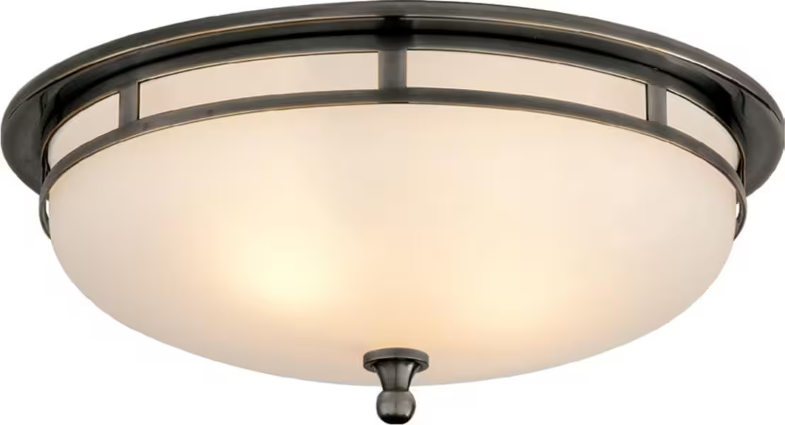 Openwork Large Flush Mount