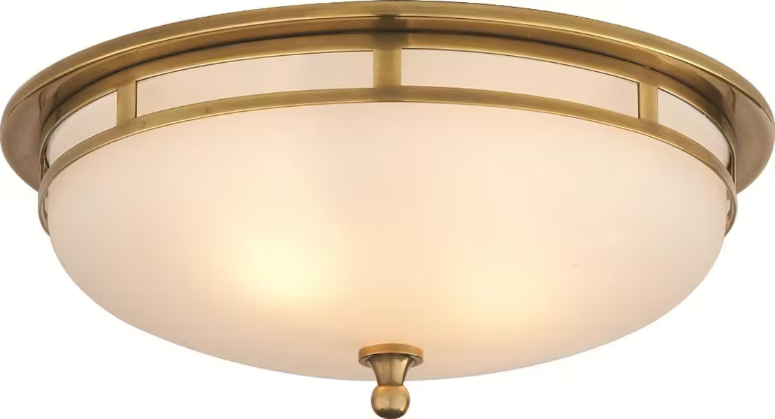Openwork Large Flush Mount