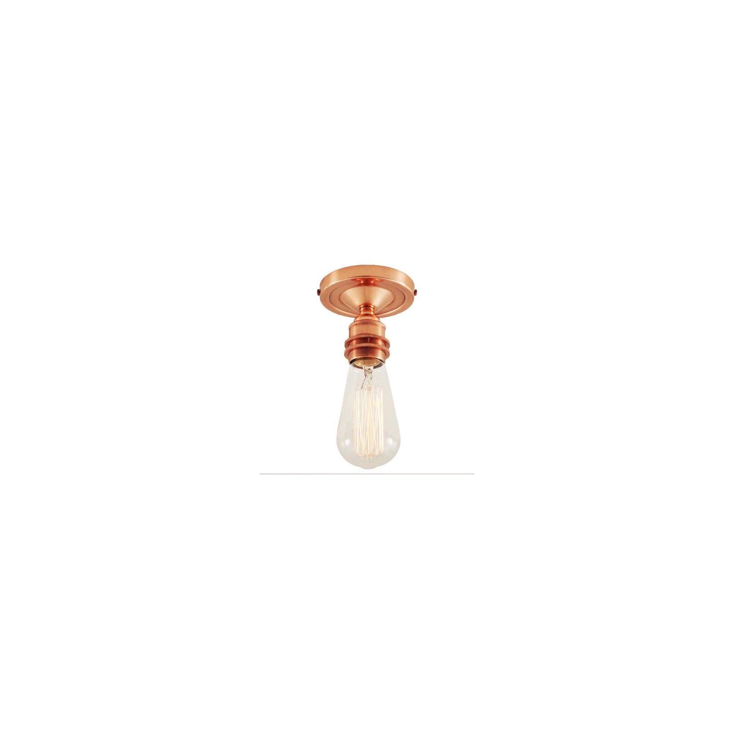 Bexter Vintage Flush Ceiling Light