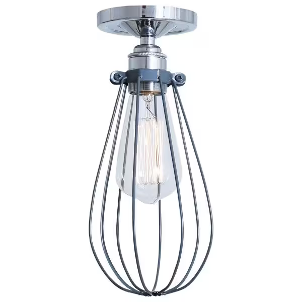 Vox Industrial Cage Ceiling Light
