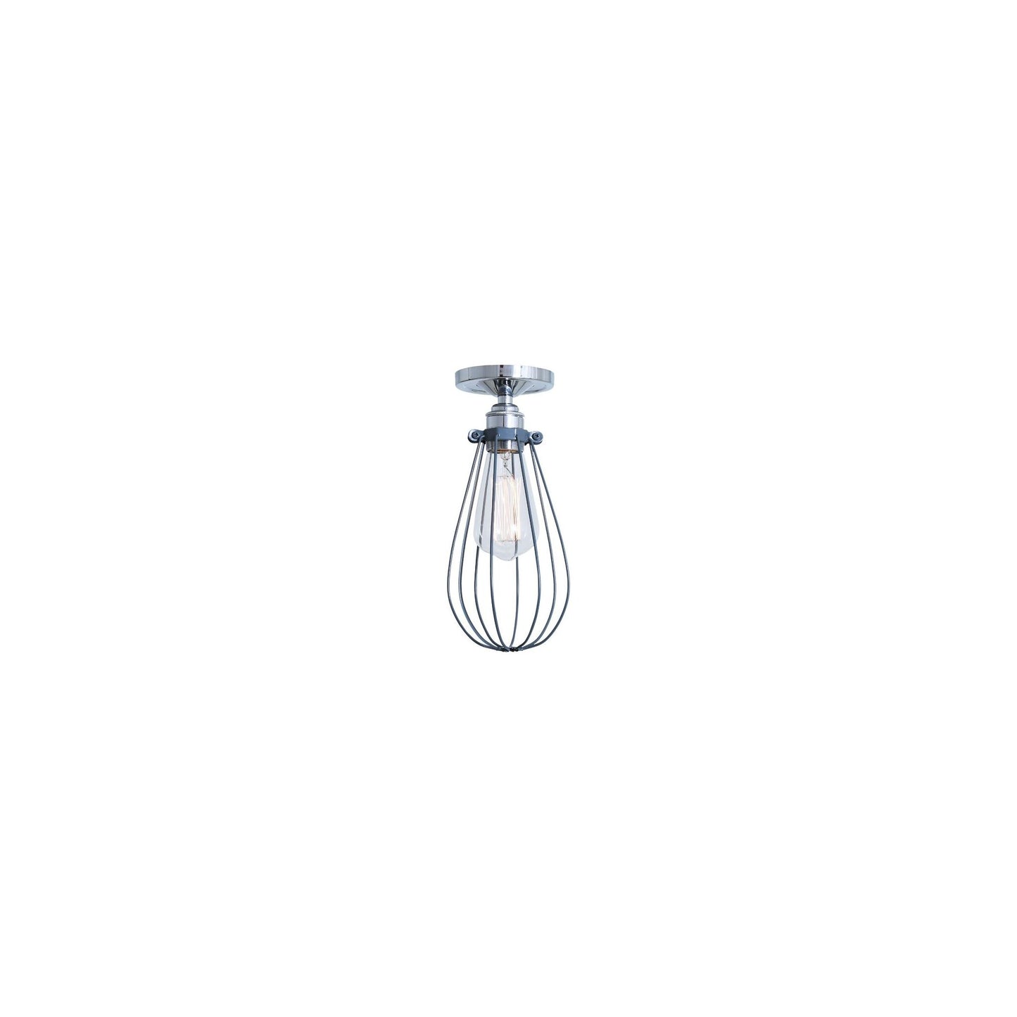 Vox Industrial Cage Ceiling Light