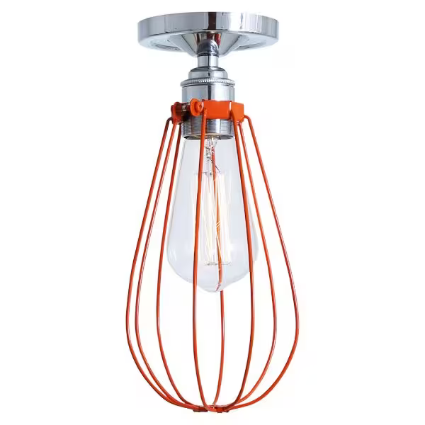 Vox Industrial Cage Ceiling Light