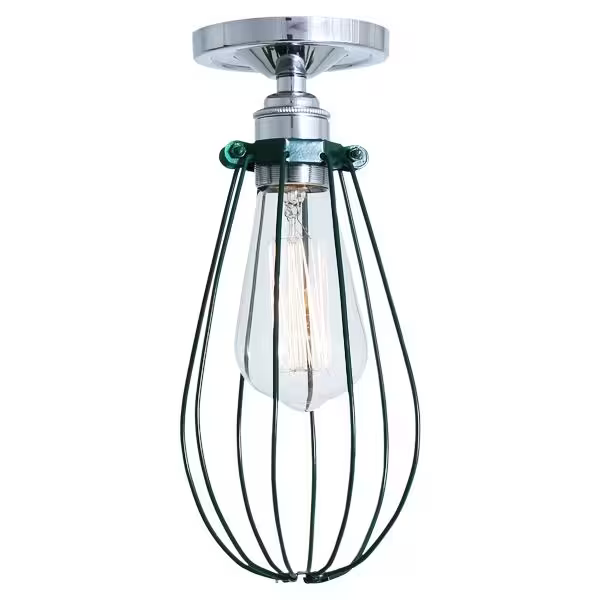 Vox Industrial Cage Ceiling Light
