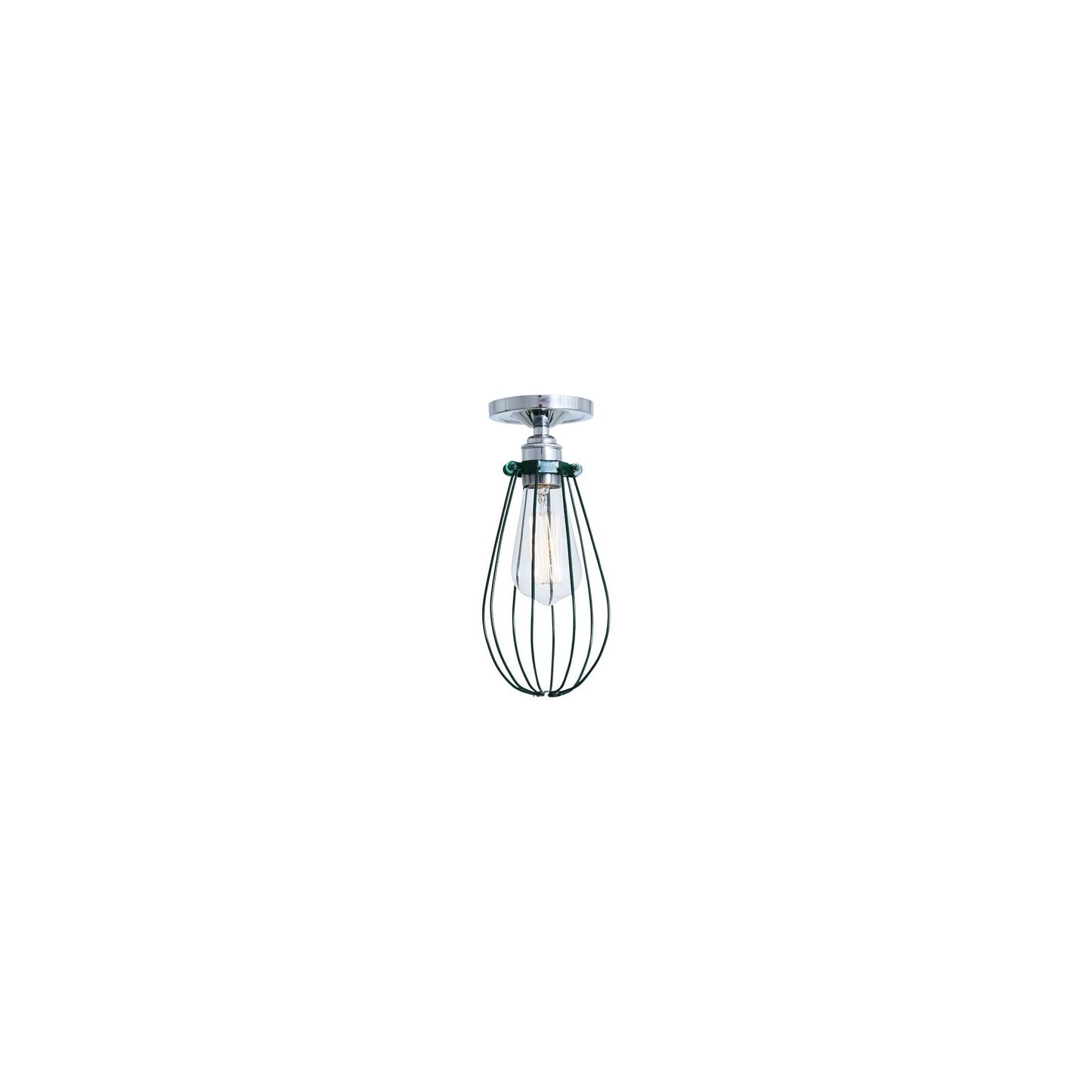Vox Industrial Cage Ceiling Light