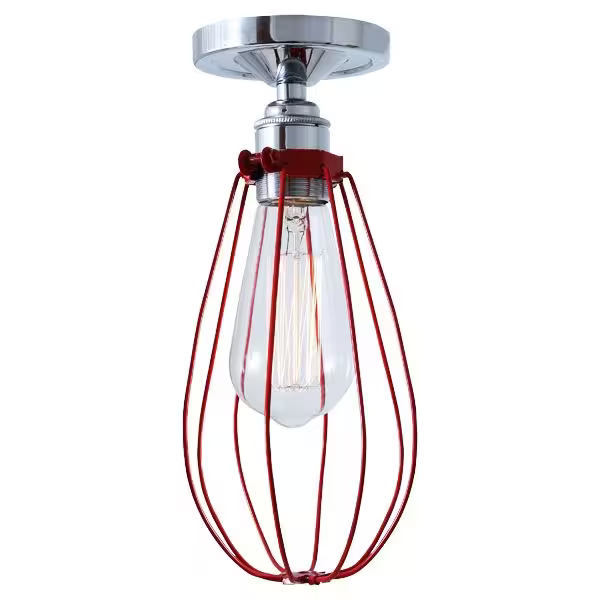 Vox Industrial Cage Ceiling Light