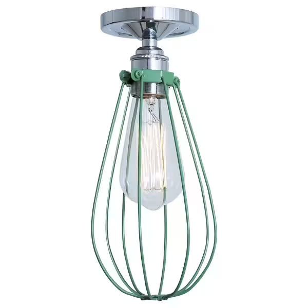 Vox Industrial Cage Ceiling Light
