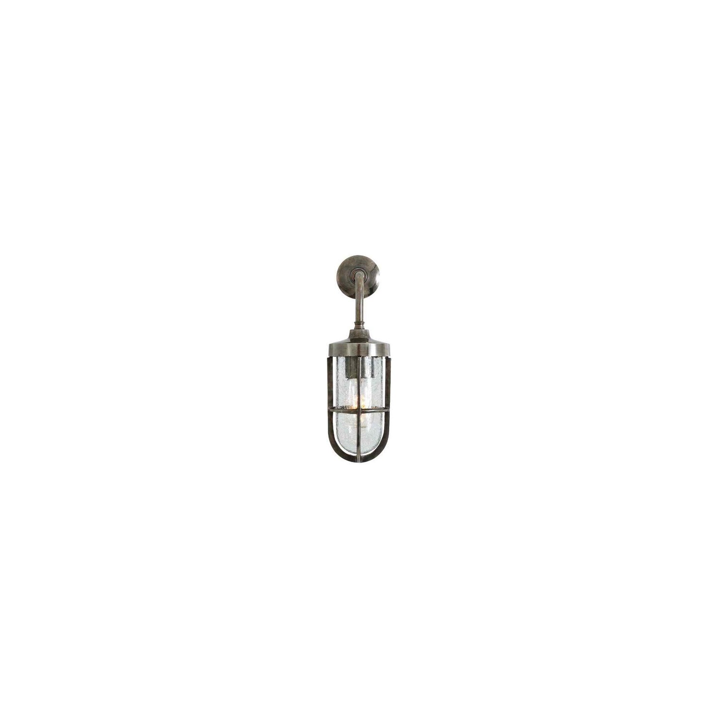 Carac Industrial Well Glass Wall Light IP65