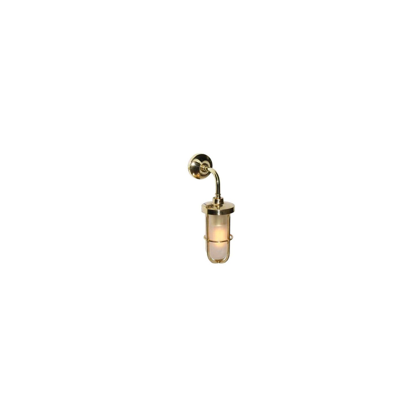 Carac Industrial Well Glass Wall Light IP65