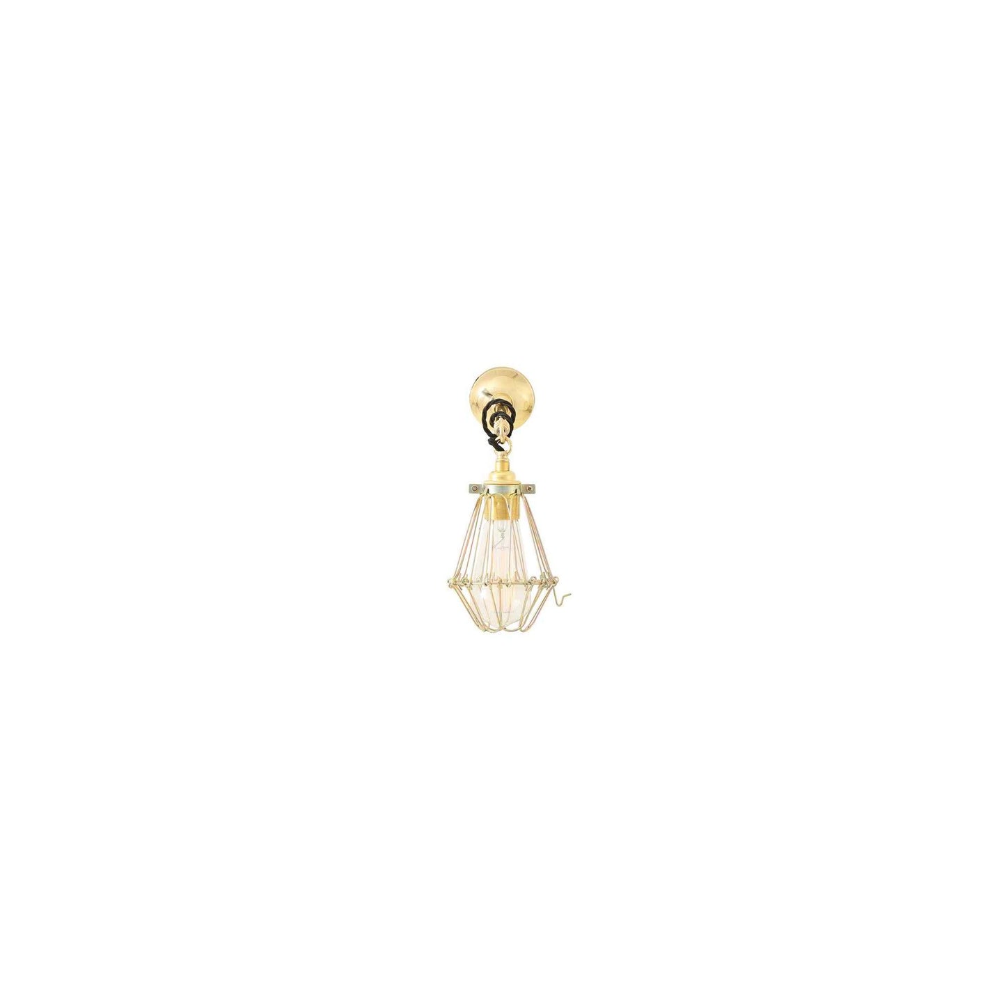 Edom Industrial Cage Wall Light