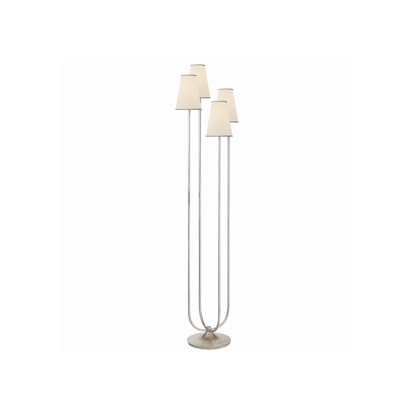 Montreuil Floor Lamp with Linen Shades