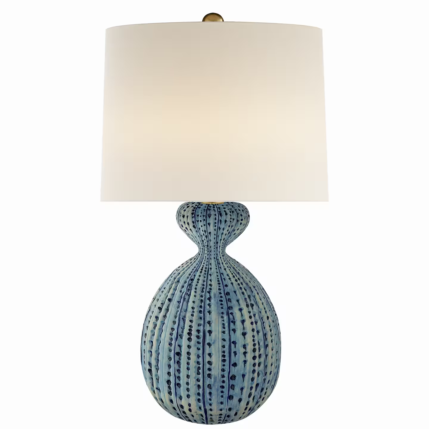 Gannet Table Lamp with Linen Shade