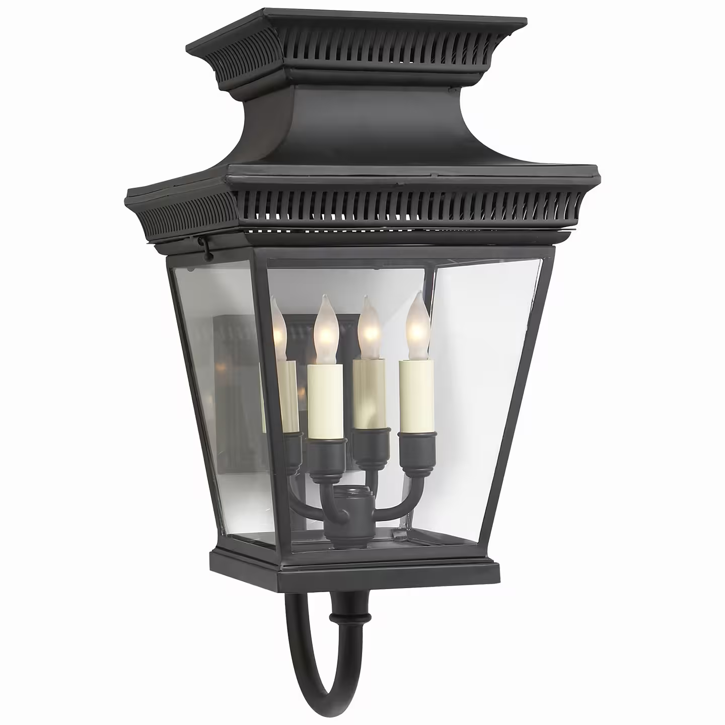 Elsinore Clear Glass Bracket Lantern