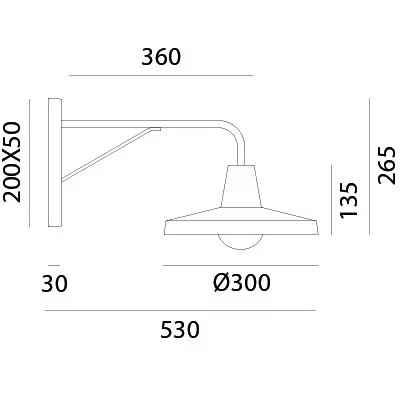 Il Fanale Officina Wall Light
