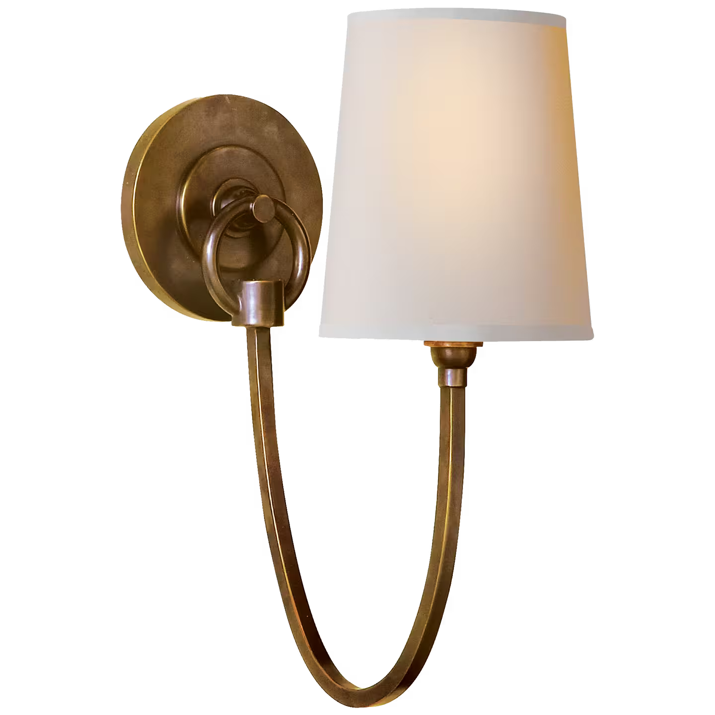 Reed Single Upward Wall Lamp