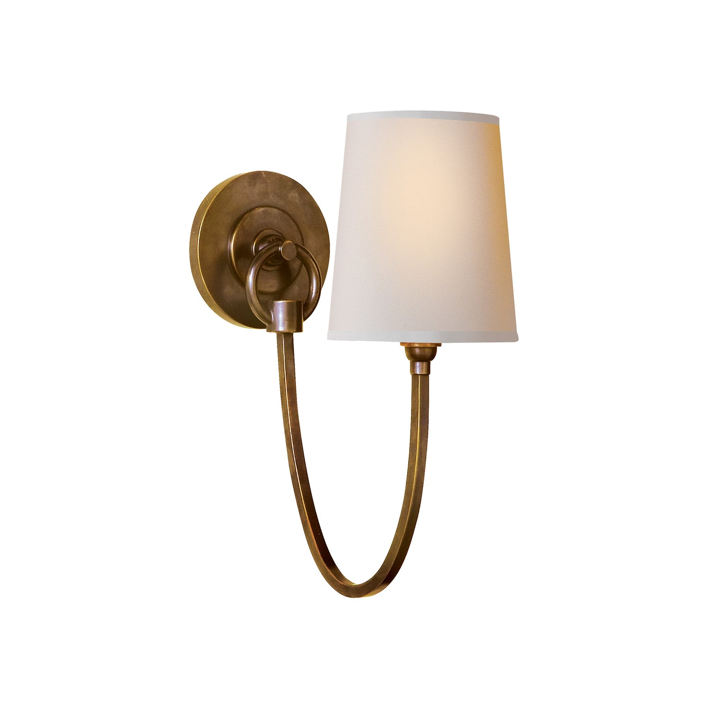 Reed Single Upward Wall Lamp
