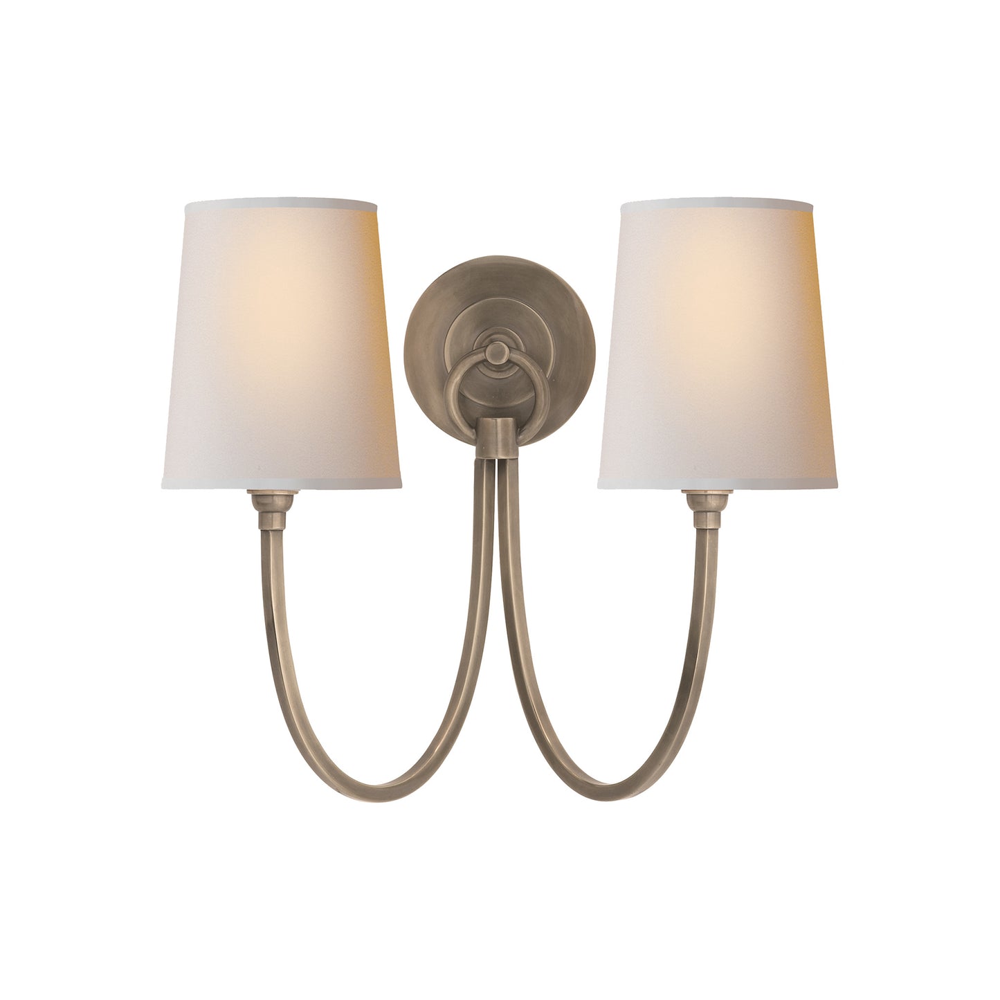 Reed Double Sconce