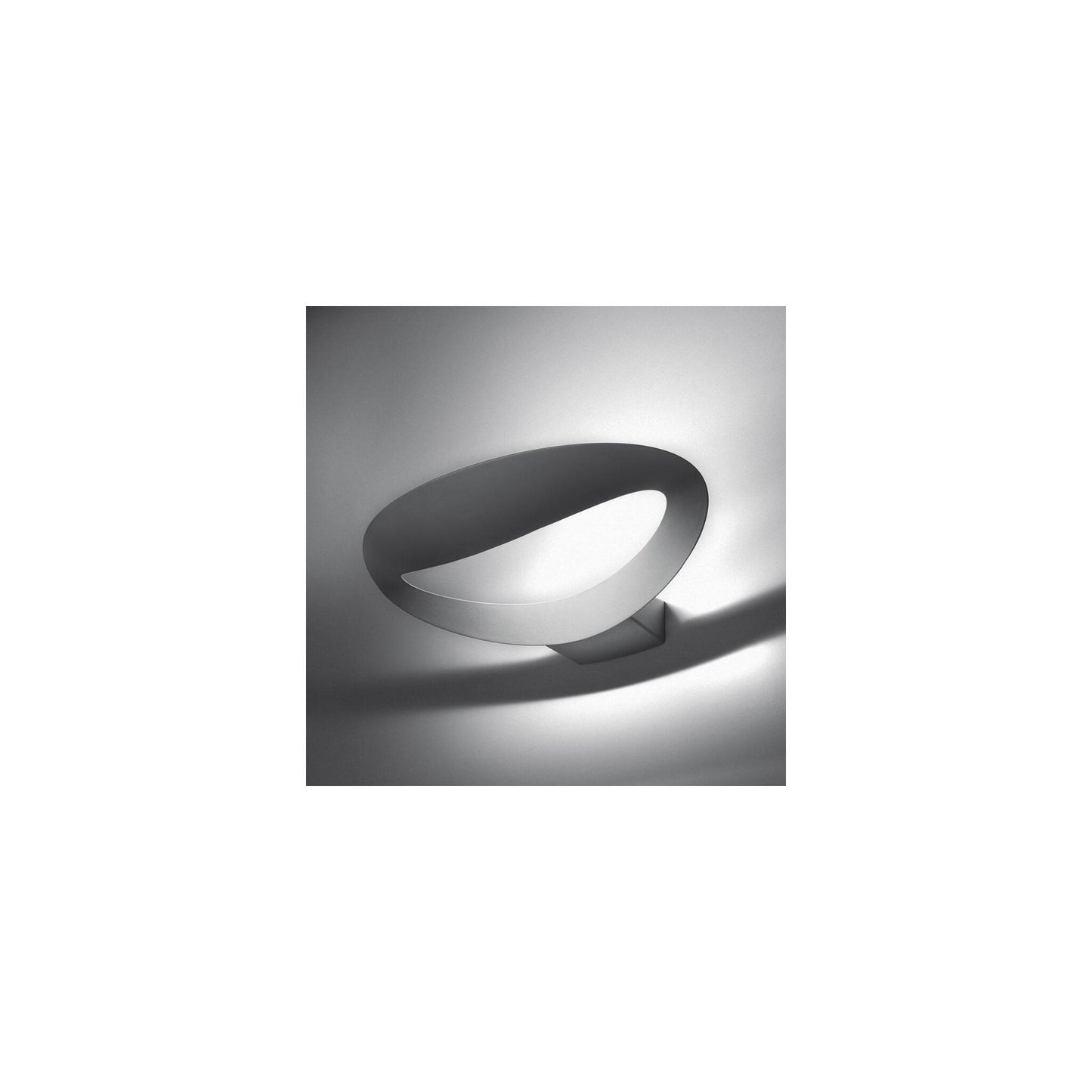 Mesmeri Halo Wall Light with Arc & Round Shaped Aluminium