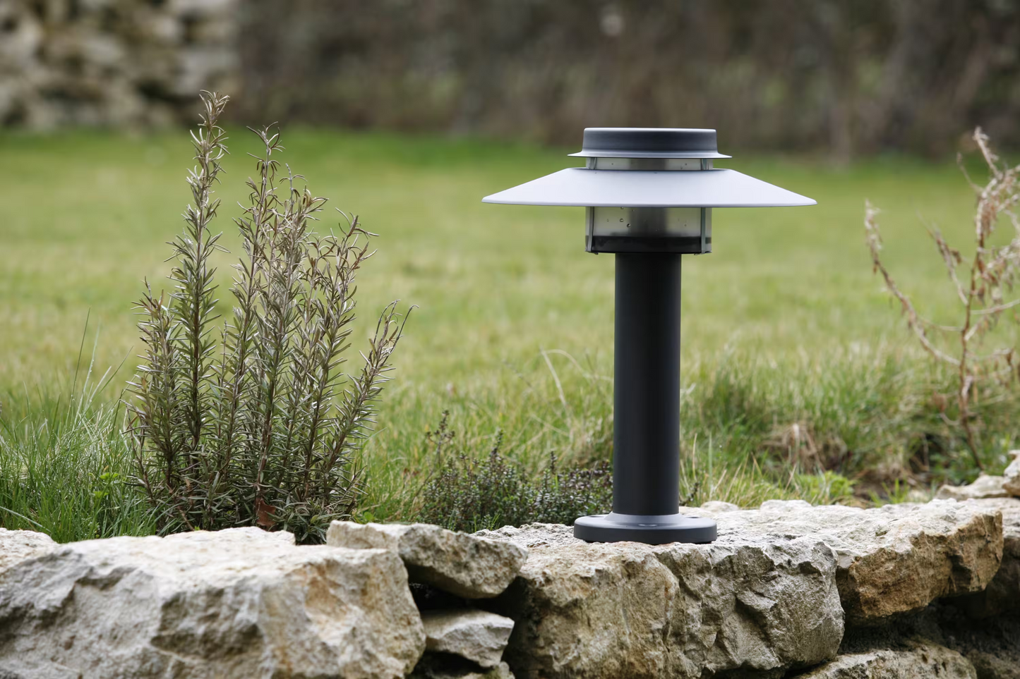 Kerlouan Clear Glass Ground Light with Polycarbonate Diffuser
