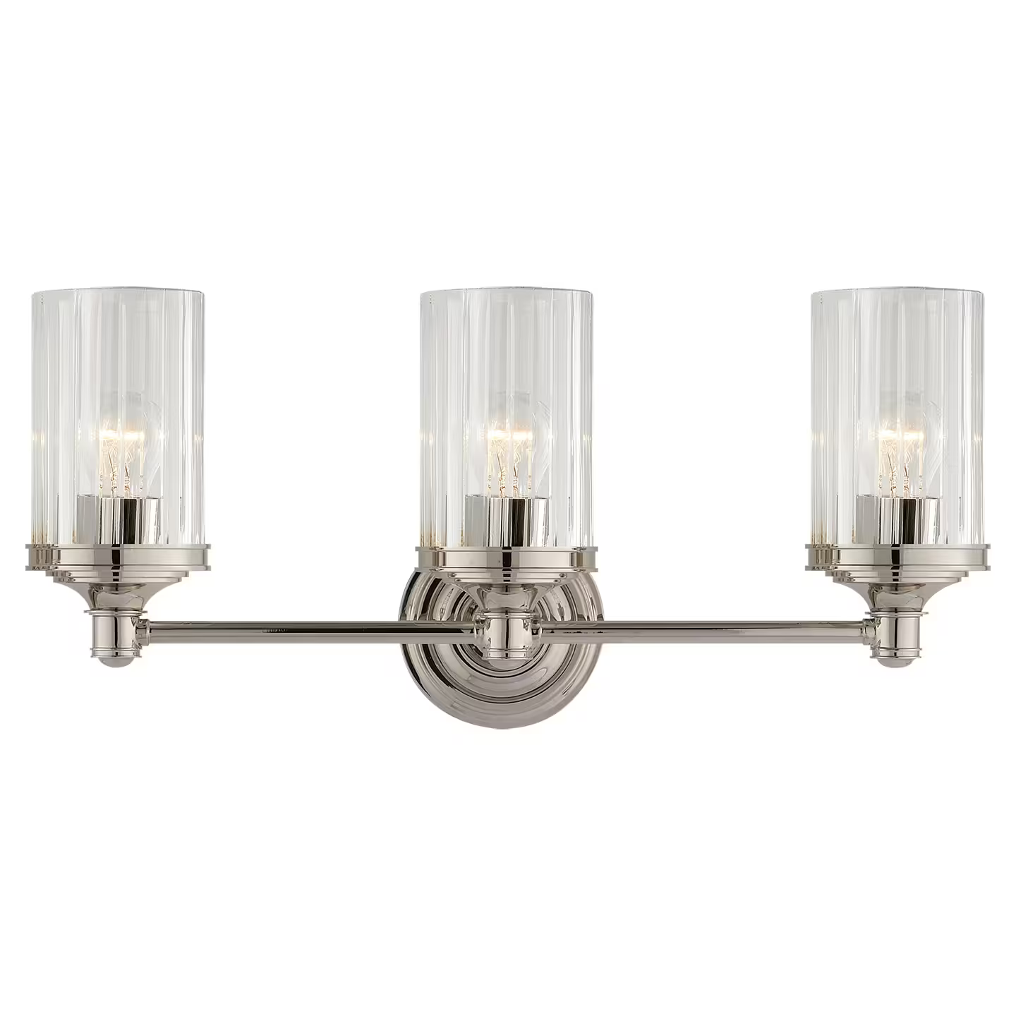 Ava Triple Crystal Wall Light