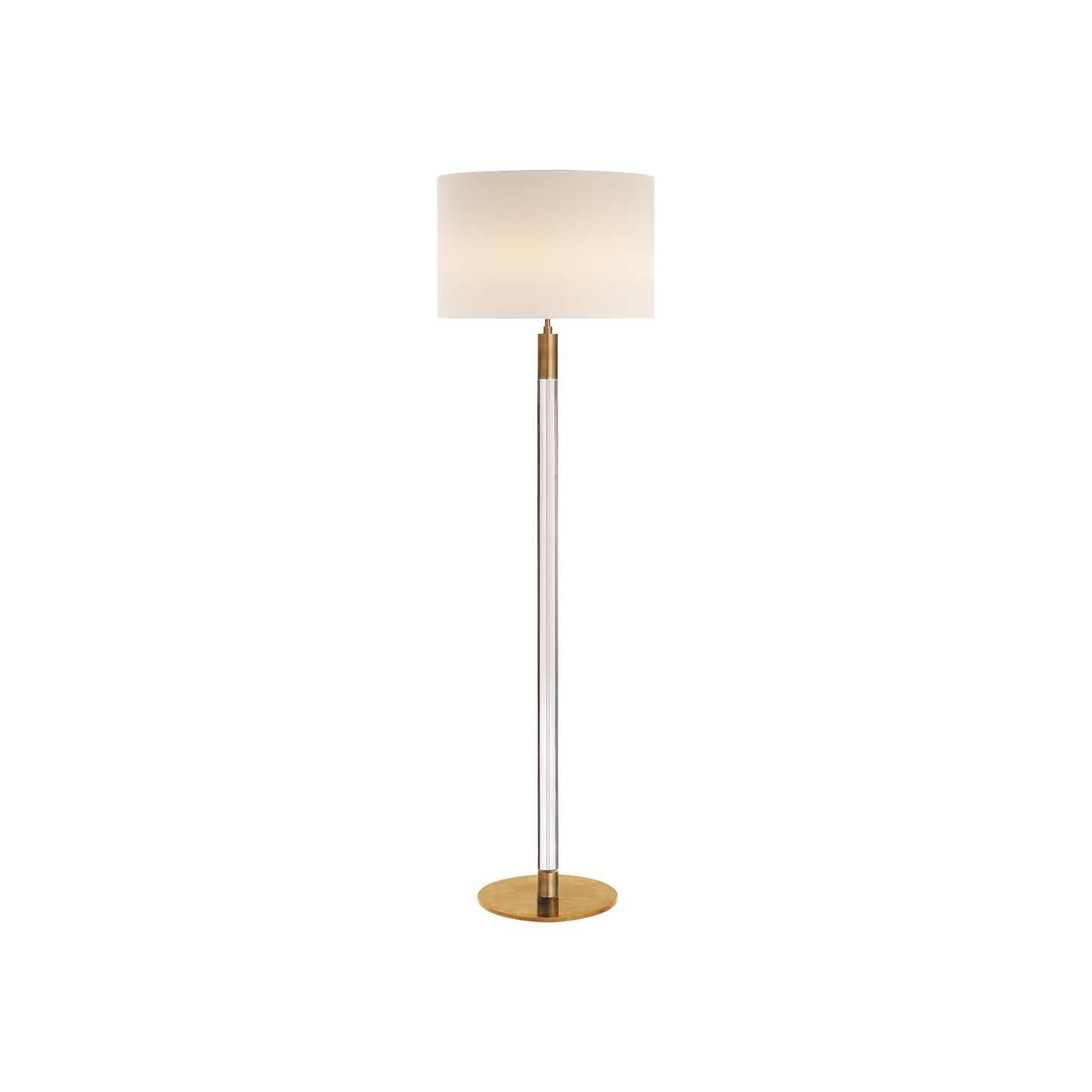 Riga Floor Lamp with Linen Shade