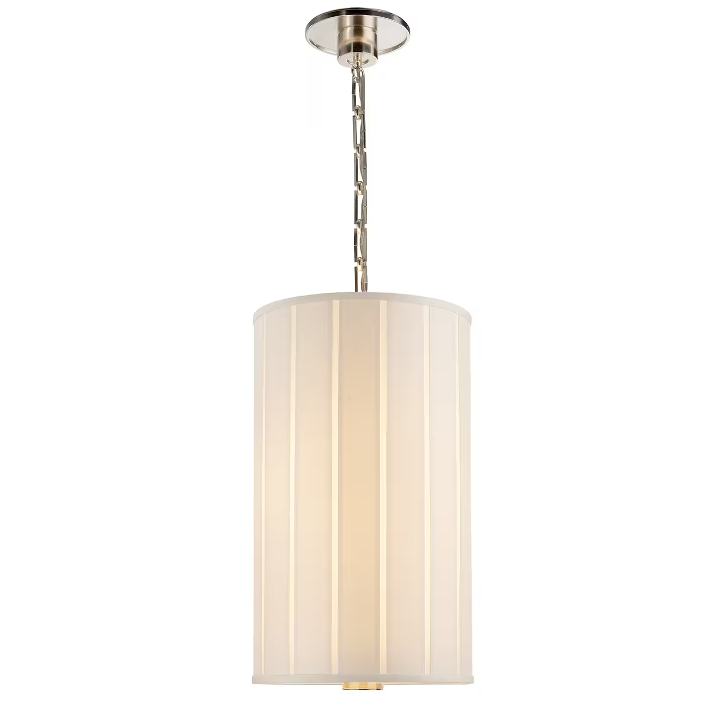 Perfect Pleat Tall Pendant Lantern