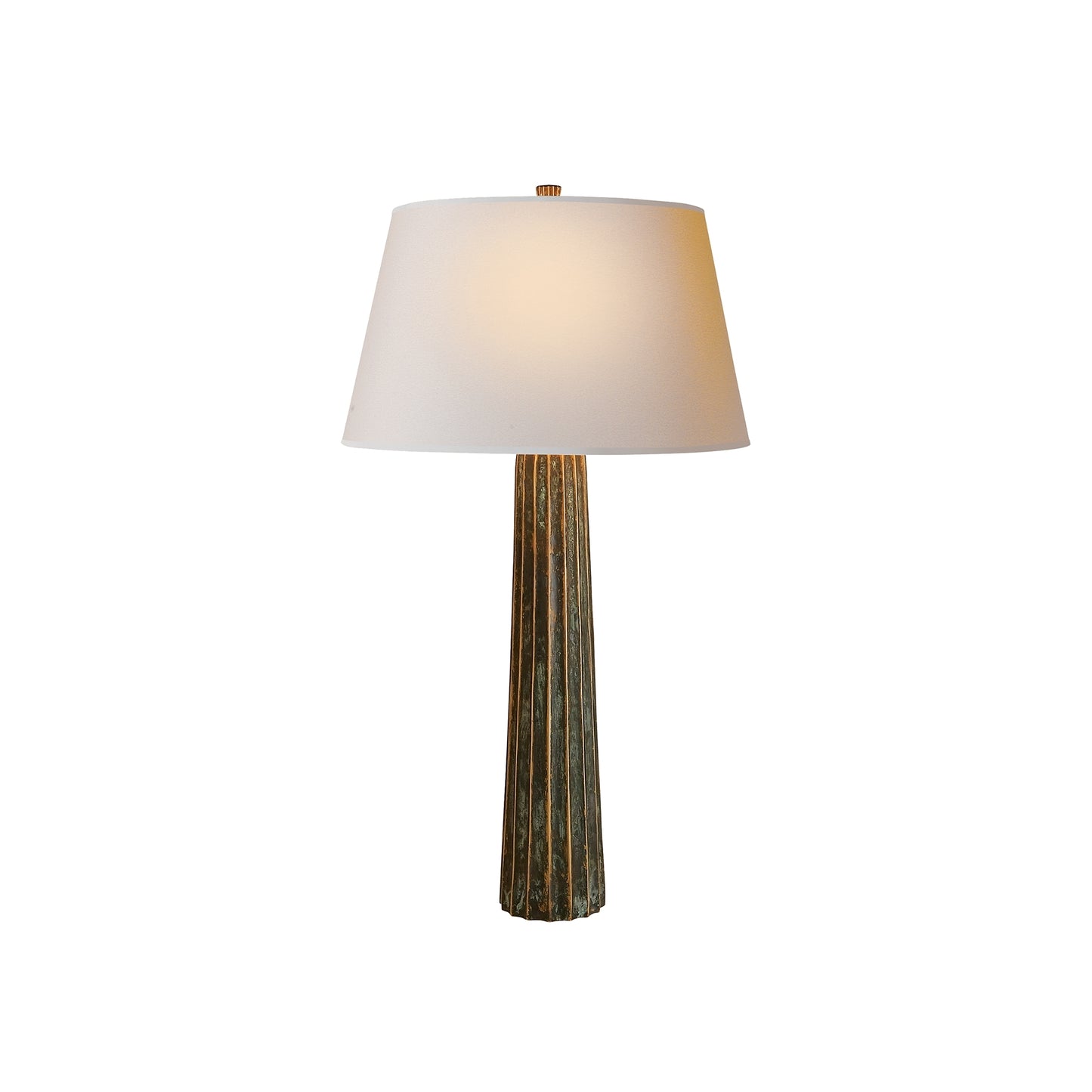 Fluted Large Table Lamp